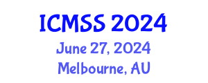 International Conference on Mathematical and Statistical Sciences (ICMSS) June 27, 2024 - Melbourne, Australia