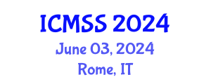 International Conference on Mathematical and Statistical Sciences (ICMSS) June 03, 2024 - Rome, Italy