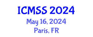 International Conference on Mathematical and Statistical Sciences (ICMSS) May 16, 2024 - Paris, France
