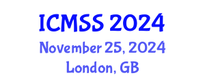 International Conference on Mathematical and Statistical Sciences (ICMSS) November 25, 2024 - London, United Kingdom