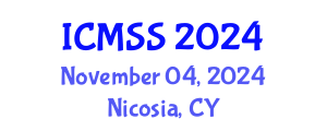 International Conference on Mathematical and Statistical Sciences (ICMSS) November 04, 2024 - Nicosia, Cyprus