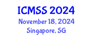 International Conference on Mathematical and Statistical Sciences (ICMSS) November 18, 2024 - Singapore, Singapore