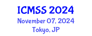 International Conference on Mathematical and Statistical Sciences (ICMSS) November 07, 2024 - Tokyo, Japan