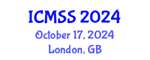International Conference on Mathematical and Statistical Sciences (ICMSS) October 17, 2024 - London, United Kingdom