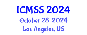 International Conference on Mathematical and Statistical Sciences (ICMSS) October 28, 2024 - Los Angeles, United States