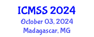 International Conference on Mathematical and Statistical Sciences (ICMSS) October 03, 2024 - Madagascar, Madagascar
