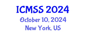 International Conference on Mathematical and Statistical Sciences (ICMSS) October 10, 2024 - New York, United States