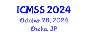 International Conference on Mathematical and Statistical Sciences (ICMSS) October 28, 2024 - Osaka, Japan