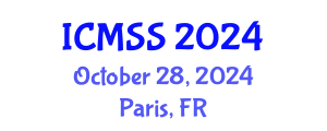 International Conference on Mathematical and Statistical Sciences (ICMSS) October 28, 2024 - Paris, France
