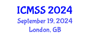 International Conference on Mathematical and Statistical Sciences (ICMSS) September 19, 2024 - London, United Kingdom