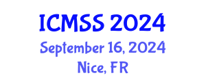 International Conference on Mathematical and Statistical Sciences (ICMSS) September 16, 2024 - Nice, France