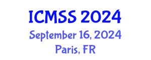 International Conference on Mathematical and Statistical Sciences (ICMSS) September 16, 2024 - Paris, France