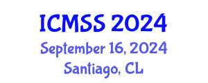 International Conference on Mathematical and Statistical Sciences (ICMSS) September 16, 2024 - Santiago, Chile
