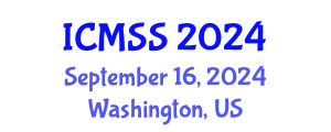 International Conference on Mathematical and Statistical Sciences (ICMSS) September 16, 2024 - Washington, United States