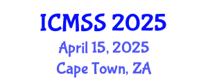 International Conference on Mathematical and Statistical Sciences (ICMSS) April 15, 2025 - Cape Town, South Africa