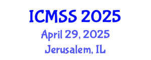 International Conference on Mathematical and Statistical Sciences (ICMSS) April 29, 2025 - Jerusalem, Israel