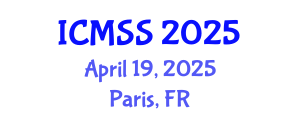 International Conference on Mathematical and Statistical Sciences (ICMSS) April 19, 2025 - Paris, France