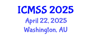 International Conference on Mathematical and Statistical Sciences (ICMSS) April 22, 2025 - Washington, Australia