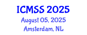 International Conference on Mathematical and Statistical Sciences (ICMSS) August 05, 2025 - Amsterdam, Netherlands