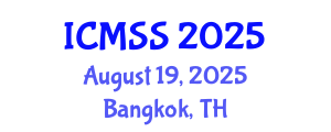 International Conference on Mathematical and Statistical Sciences (ICMSS) August 19, 2025 - Bangkok, Thailand