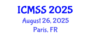 International Conference on Mathematical and Statistical Sciences (ICMSS) August 26, 2025 - Paris, France