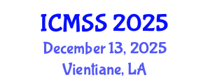 International Conference on Mathematical and Statistical Sciences (ICMSS) December 13, 2025 - Vientiane, Laos
