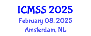 International Conference on Mathematical and Statistical Sciences (ICMSS) February 08, 2025 - Amsterdam, Netherlands