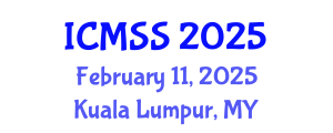 International Conference on Mathematical and Statistical Sciences (ICMSS) February 11, 2025 - Kuala Lumpur, Malaysia