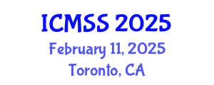 International Conference on Mathematical and Statistical Sciences (ICMSS) February 11, 2025 - Toronto, Canada