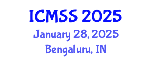 International Conference on Mathematical and Statistical Sciences (ICMSS) January 28, 2025 - Bengaluru, India