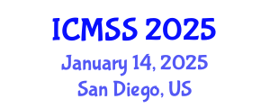 International Conference on Mathematical and Statistical Sciences (ICMSS) January 14, 2025 - San Diego, United States