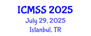 International Conference on Mathematical and Statistical Sciences (ICMSS) July 29, 2025 - Istanbul, Turkey