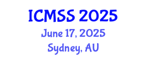 International Conference on Mathematical and Statistical Sciences (ICMSS) June 17, 2025 - Sydney, Australia