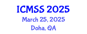 International Conference on Mathematical and Statistical Sciences (ICMSS) March 25, 2025 - Doha, Qatar