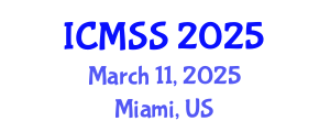 International Conference on Mathematical and Statistical Sciences (ICMSS) March 11, 2025 - Miami, United States