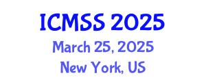 International Conference on Mathematical and Statistical Sciences (ICMSS) March 25, 2025 - New York, United States