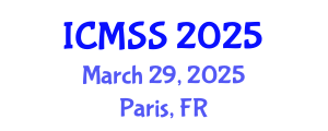 International Conference on Mathematical and Statistical Sciences (ICMSS) March 29, 2025 - Paris, France