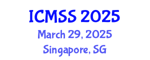 International Conference on Mathematical and Statistical Sciences (ICMSS) March 29, 2025 - Singapore, Singapore