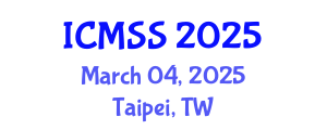 International Conference on Mathematical and Statistical Sciences (ICMSS) March 04, 2025 - Taipei, Taiwan