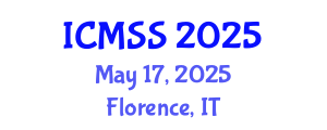 International Conference on Mathematical and Statistical Sciences (ICMSS) May 17, 2025 - Florence, Italy