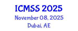 International Conference on Mathematical and Statistical Sciences (ICMSS) November 08, 2025 - Dubai, United Arab Emirates
