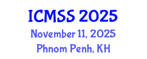 International Conference on Mathematical and Statistical Sciences (ICMSS) November 11, 2025 - Phnom Penh, Cambodia