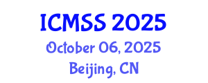 International Conference on Mathematical and Statistical Sciences (ICMSS) October 06, 2025 - Beijing, China