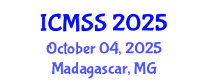 International Conference on Mathematical and Statistical Sciences (ICMSS) October 04, 2025 - Madagascar, Madagascar