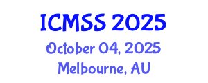 International Conference on Mathematical and Statistical Sciences (ICMSS) October 04, 2025 - Melbourne, Australia