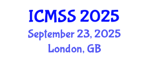International Conference on Mathematical and Statistical Sciences (ICMSS) September 23, 2025 - London, United Kingdom
