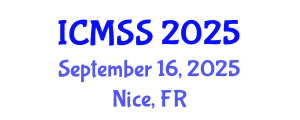 International Conference on Mathematical and Statistical Sciences (ICMSS) September 16, 2025 - Nice, France