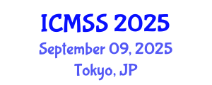 International Conference on Mathematical and Statistical Sciences (ICMSS) September 09, 2025 - Tokyo, Japan