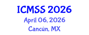 International Conference on Mathematical and Statistical Sciences (ICMSS) April 06, 2026 - Cancún, Mexico International Conference on Mathematical and Statistical Sciences (ICMSS) April 06, 2026 - Cancún, Mexico