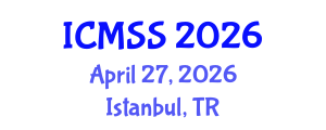 International Conference on Mathematical and Statistical Sciences (ICMSS) April 27, 2026 - Istanbul, Turkey